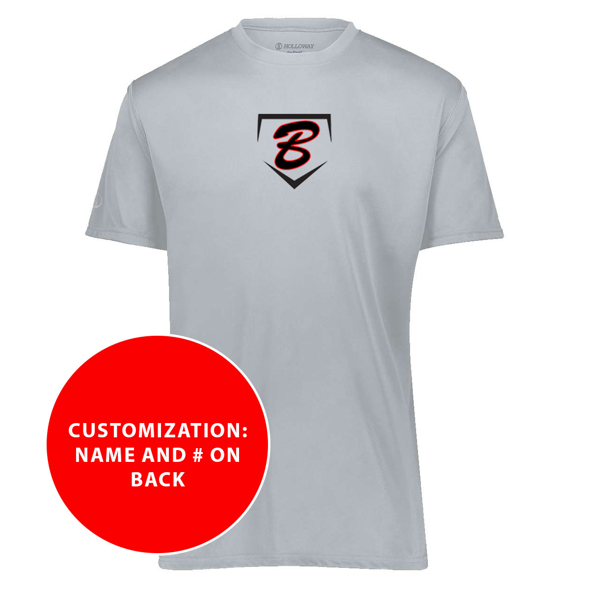 Adult DryFit Buzz Fastpitch Homeplate Tee