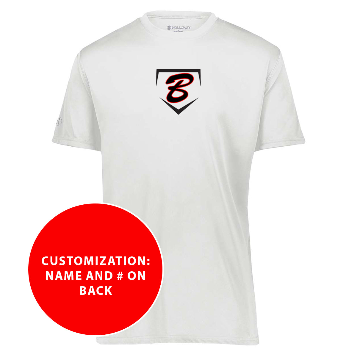 Adult DryFit Buzz Fastpitch Homeplate Tee