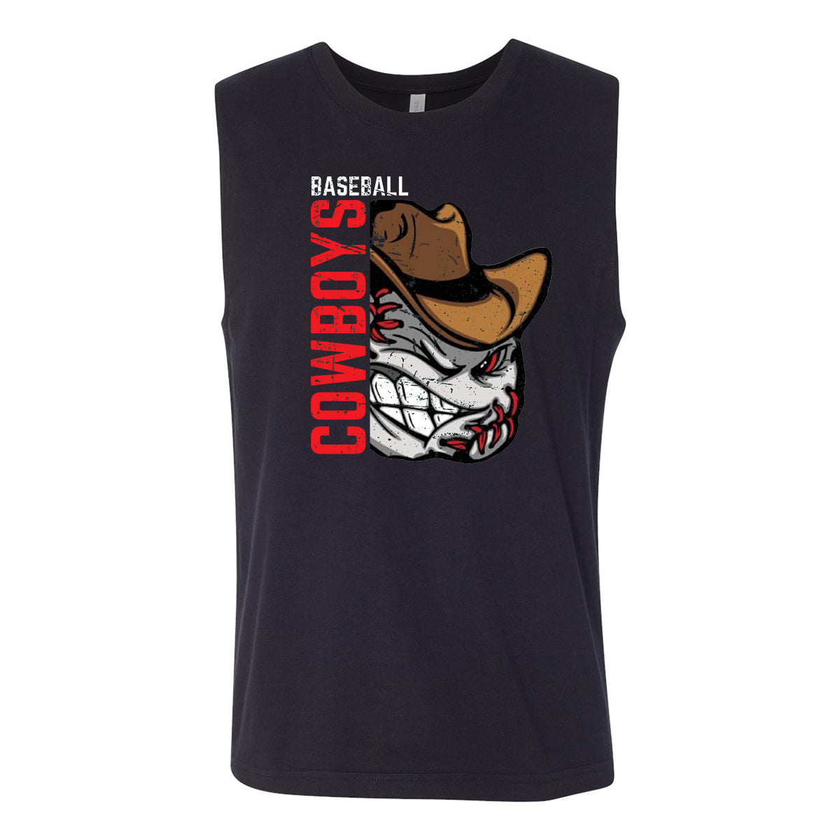 Cowboys Baseball Muscle Tank