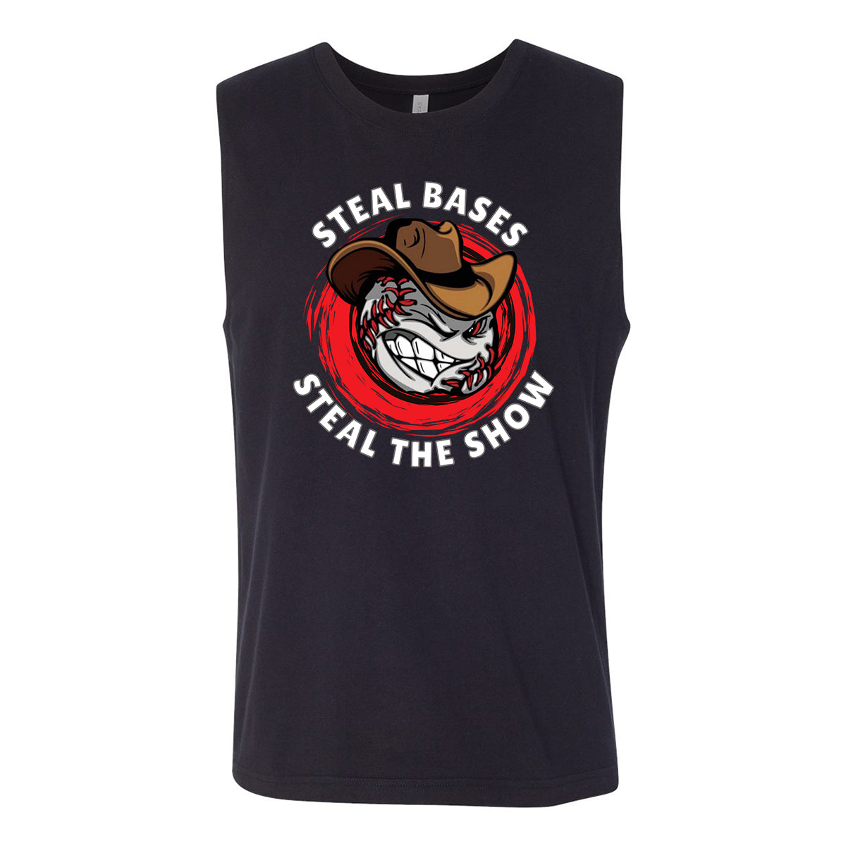 Cowboys Steal the Show Muscle Tank