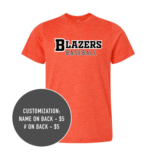 Adult Blazers Orange Tee