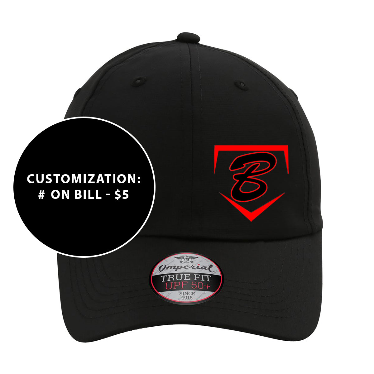 Adult Imperial Buzz Fastpitch Homeplate The Original Performance Hat