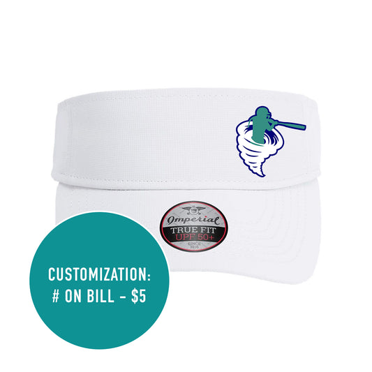 Adult Performance Cyclones Logo Visor