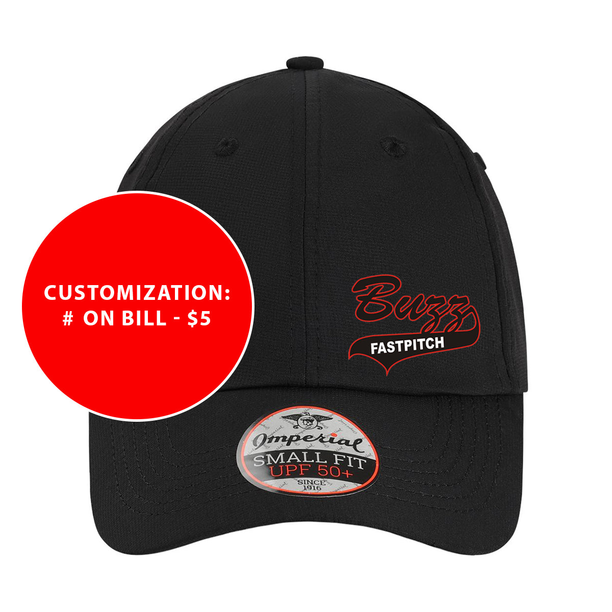 Adult Imperial Performance Buzz Fastpitch Small Fit Hat
