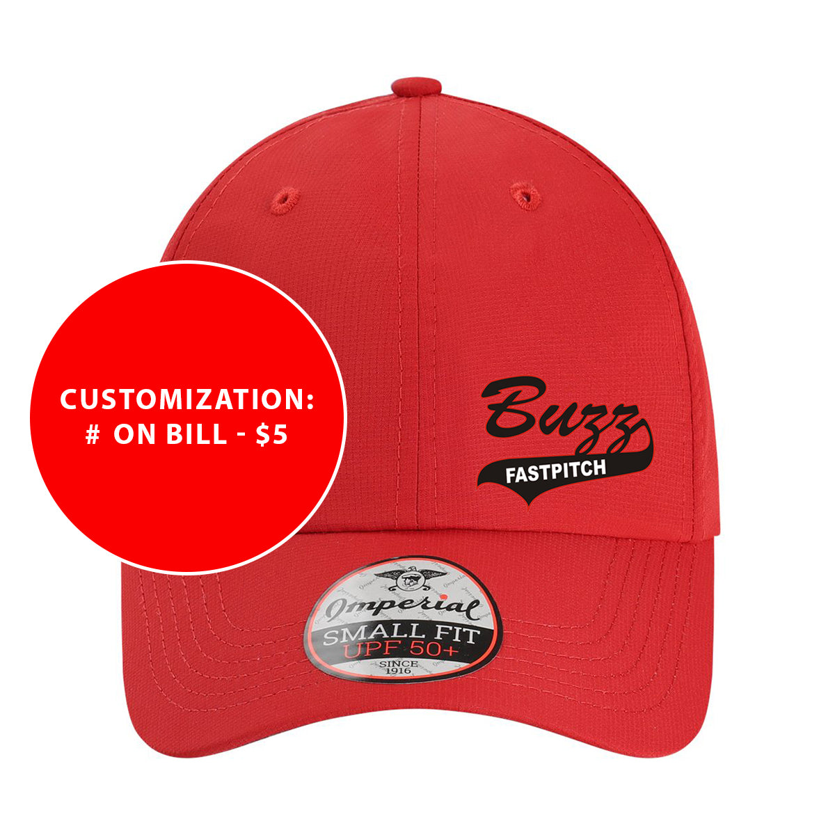 Adult Imperial Performance Buzz Fastpitch Small Fit Hat