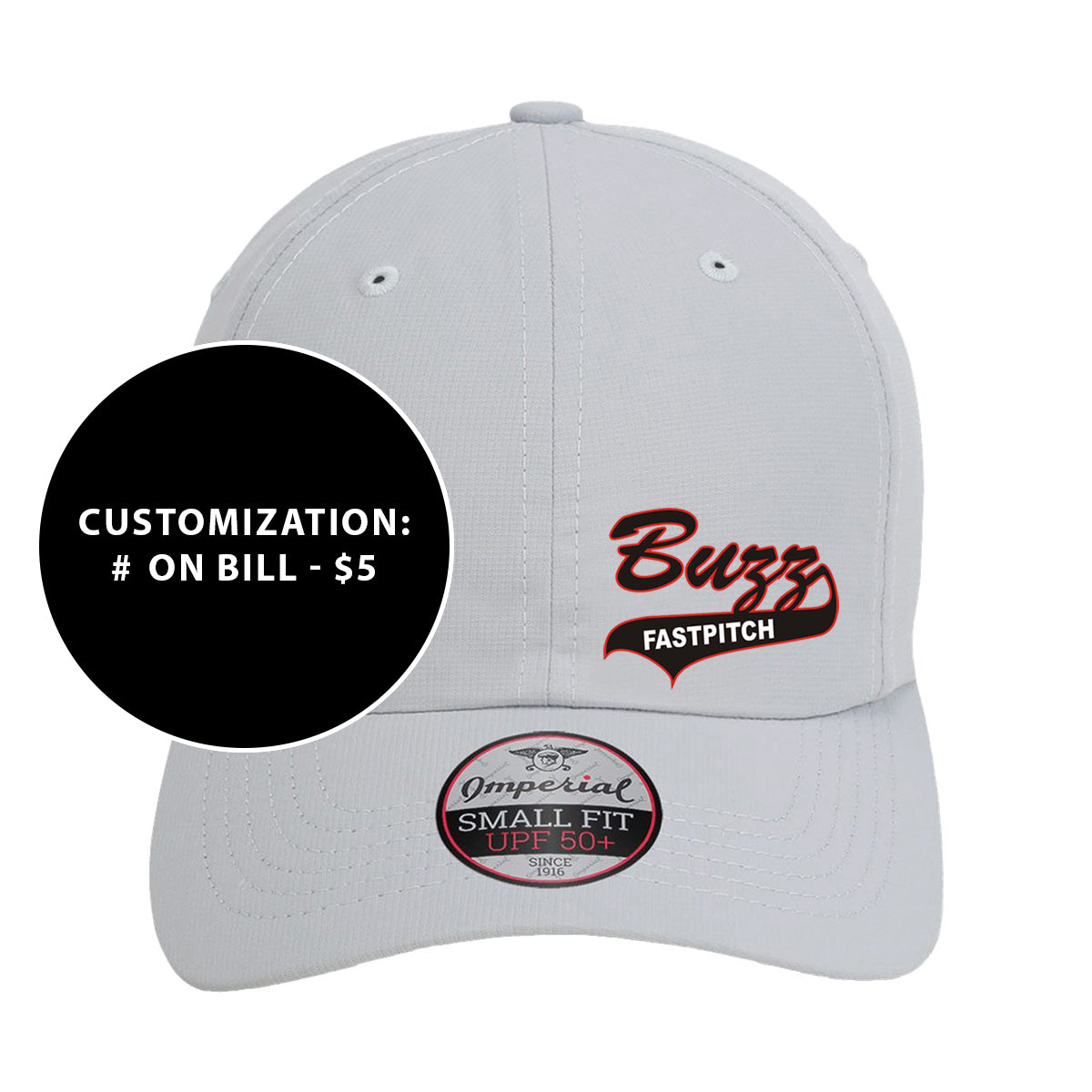 Adult Imperial The Hinsen Performance Buzz Fastpitch Ponytail Hat