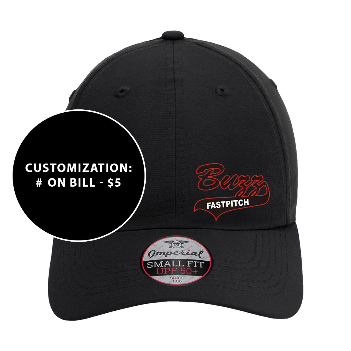 Adult Imperial The Hinsen Performance Buzz Fastpitch Ponytail Hat