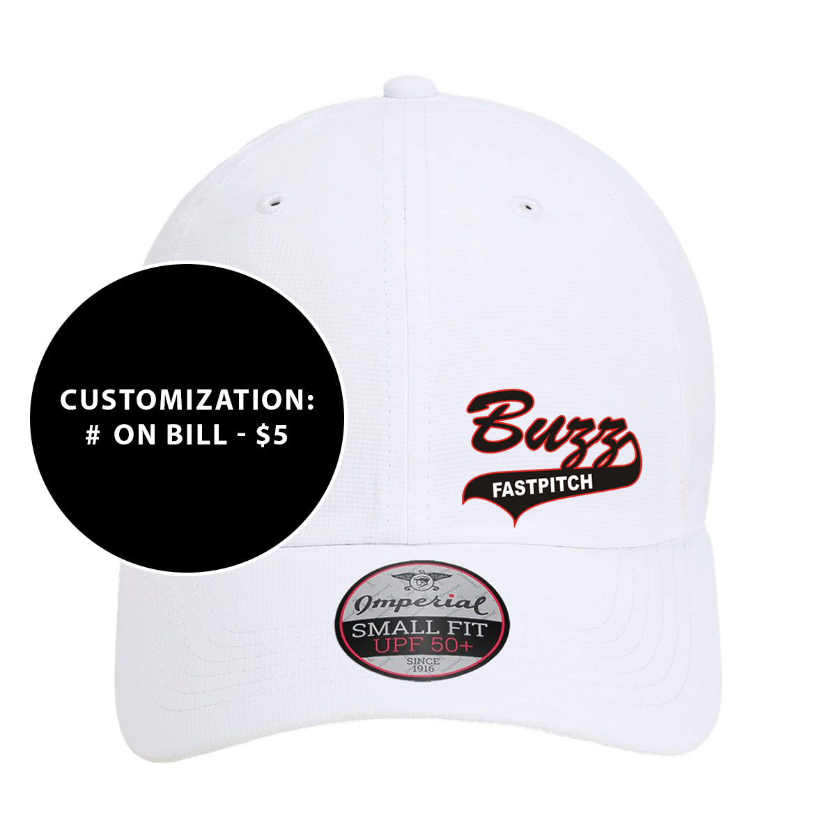 Adult Imperial The Hinsen Performance Buzz Fastpitch Ponytail Hat