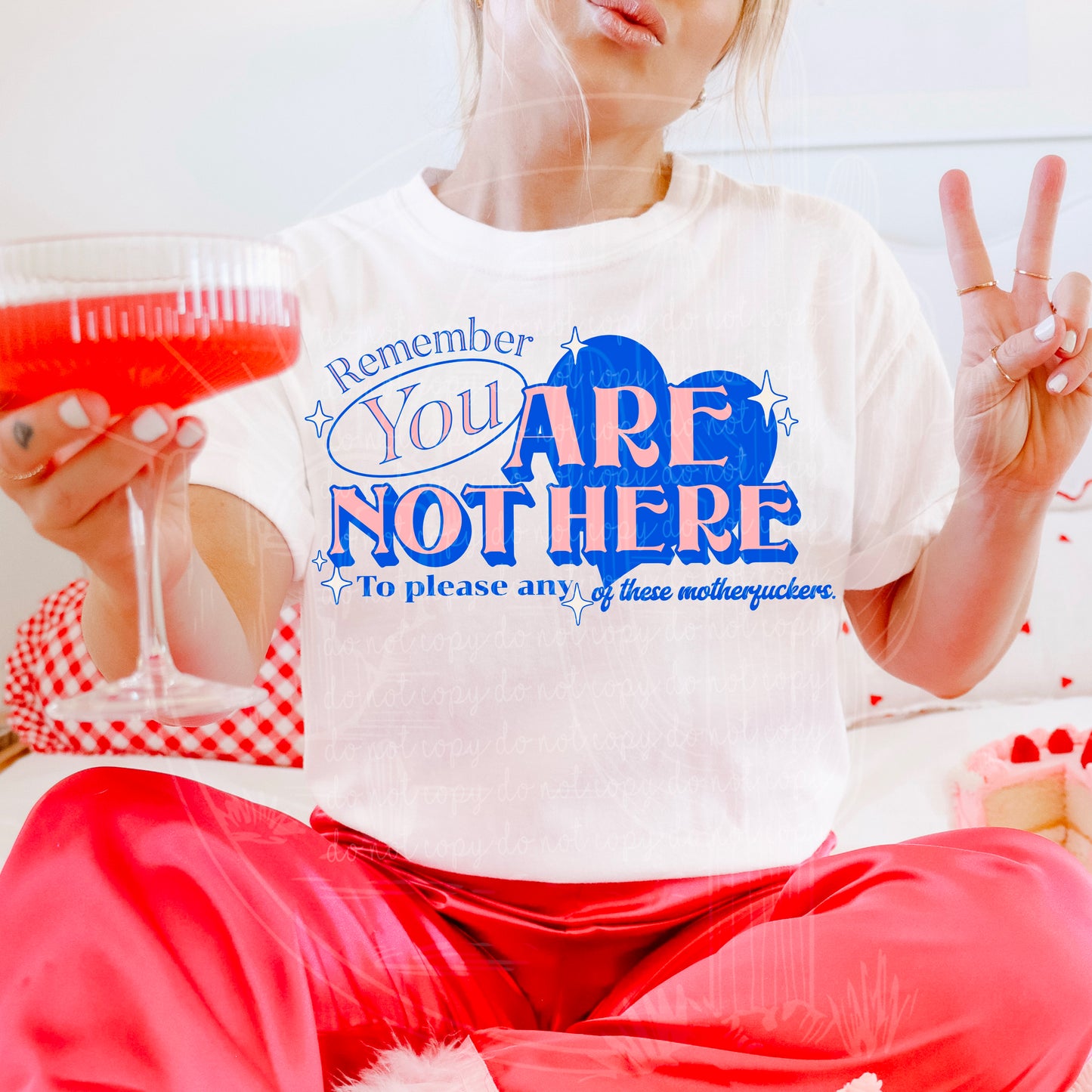 You Are Not Here to Please Sweatshirt