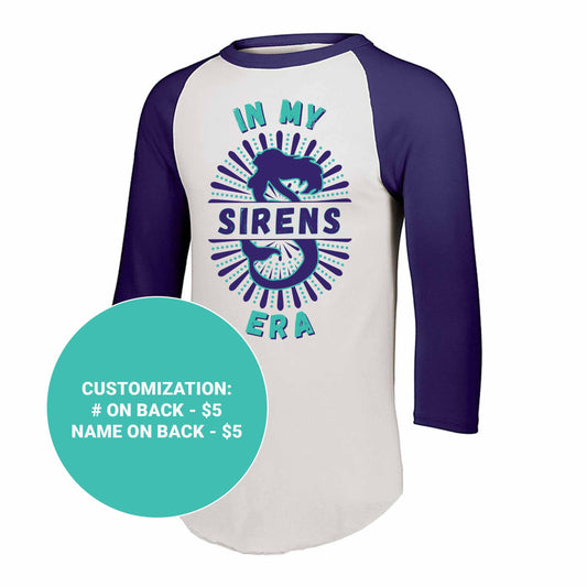 Youth In My Sirens Era 3/4 Baseball Tee